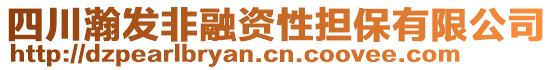 四川瀚發(fā)非融資性擔保有限公司