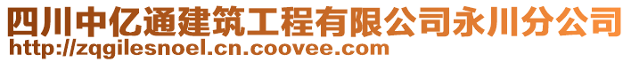 四川中億通建筑工程有限公司永川分公司