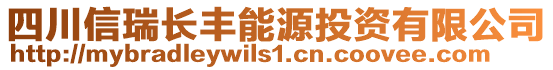 四川信瑞長豐能源投資有限公司