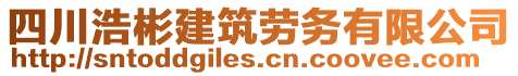 四川浩彬建筑勞務(wù)有限公司