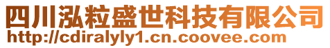 四川泓粒盛世科技有限公司