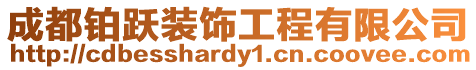 成都鉑躍裝飾工程有限公司