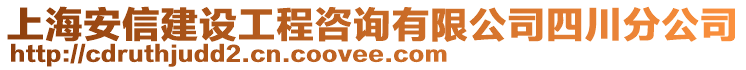 上海安信建設(shè)工程咨詢有限公司四川分公司