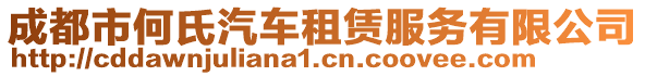 成都市何氏汽車租賃服務(wù)有限公司