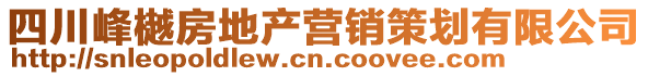 四川峰樾房地產(chǎn)營(yíng)銷策劃有限公司