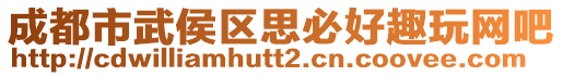 成都市武侯區(qū)思必好趣玩網(wǎng)吧