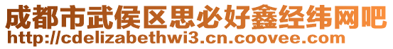 成都市武侯區(qū)思必好鑫經(jīng)緯網(wǎng)吧