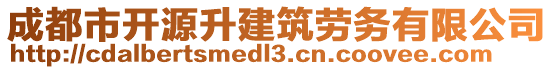 成都市開源升建筑勞務有限公司