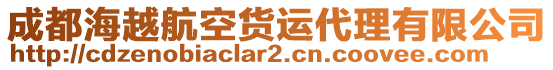 成都海越航空貨運代理有限公司