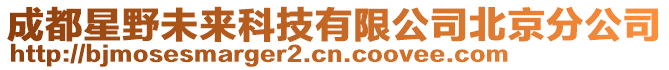 成都星野未來科技有限公司北京分公司