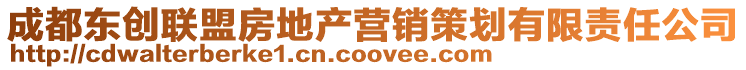 成都東創(chuàng)聯(lián)盟房地產(chǎn)營銷策劃有限責(zé)任公司