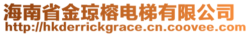 海南省金瓊榕電梯有限公司