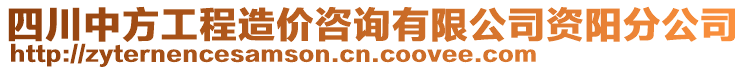 四川中方工程造價咨詢有限公司資陽分公司