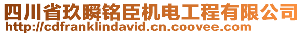 四川省玖瞬銘臣機電工程有限公司