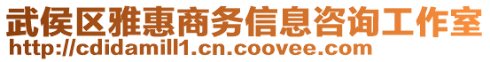 武侯區(qū)雅惠商務(wù)信息咨詢工作室