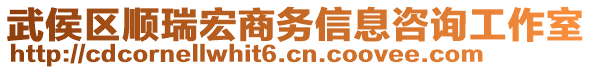 武侯區(qū)順瑞宏商務(wù)信息咨詢工作室