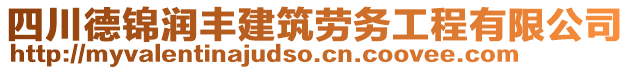 四川德錦潤豐建筑勞務(wù)工程有限公司