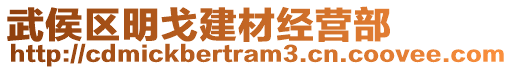 武侯區明戈建材經營部