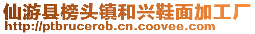 仙游縣榜頭鎮(zhèn)和興鞋面加工廠