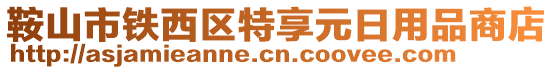 鞍山市鐵西區(qū)特享元日用品商店