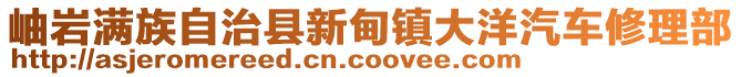 岫岩满族自治县新甸镇大洋汽车修理部