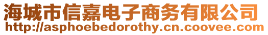 海城市信嘉電子商務有限公司