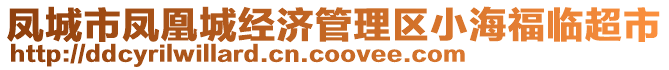 鳳城市鳳凰城經(jīng)濟(jì)管理區(qū)小海福臨超市