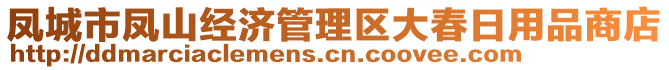 鳳城市鳳山經(jīng)濟(jì)管理區(qū)大春日用品商店