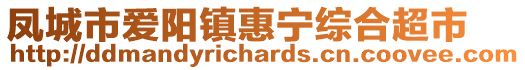 鳳城市愛陽鎮(zhèn)惠寧綜合超市