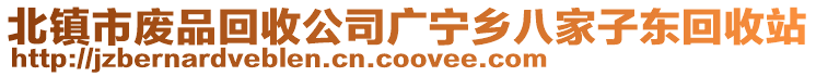 北鎮(zhèn)市廢品回收公司廣寧鄉(xiāng)八家子?xùn)|回收站