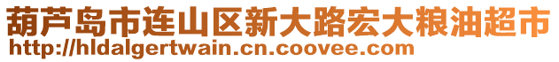 葫蘆島市連山區(qū)新大路宏大糧油超市