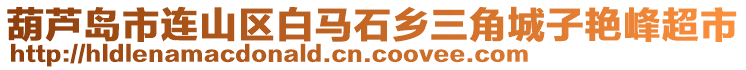 葫蘆島市連山區(qū)白馬石鄉(xiāng)三角城子艷峰超市