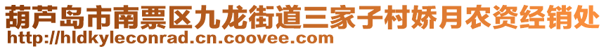 葫蘆島市南票區(qū)九龍街道三家子村嬌月農(nóng)資經(jīng)銷(xiāo)處