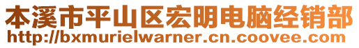 本溪市平山区宏明电脑经销部