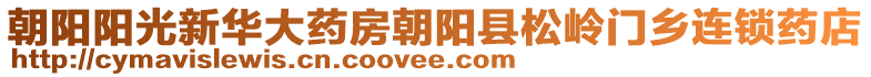 朝陽(yáng)陽(yáng)光新華大藥房朝陽(yáng)縣松嶺門(mén)鄉(xiāng)連鎖藥店