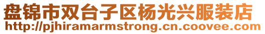 盤錦市雙臺子區楊光興服裝店
