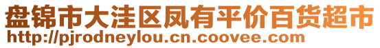 盤錦市大洼區(qū)鳳有平價(jià)百貨超市