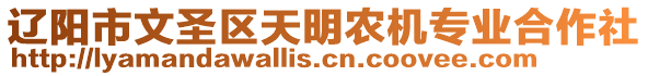 遼陽市文圣區(qū)天明農(nóng)機(jī)專業(yè)合作社