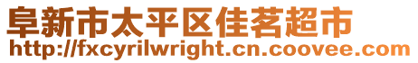 阜新市太平區(qū)佳茗超市