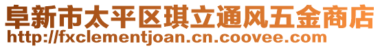 阜新市太平区琪立通风五金商店