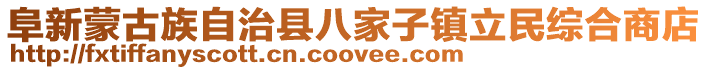 阜新蒙古族自治县八家子镇立民综合商店