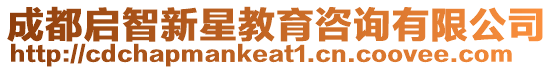 成都啟智新星教育咨詢有限公司