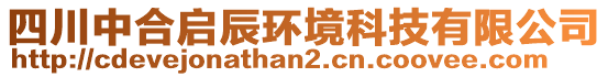 四川中合啟辰環(huán)境科技有限公司