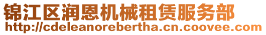 錦江區(qū)潤恩機械租賃服務(wù)部
