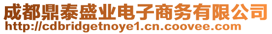 成都鼎泰盛業(yè)電子商務(wù)有限公司