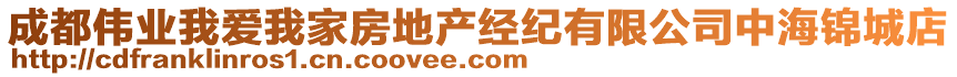 成都偉業(yè)我愛我家房地產(chǎn)經(jīng)紀(jì)有限公司中海錦城店