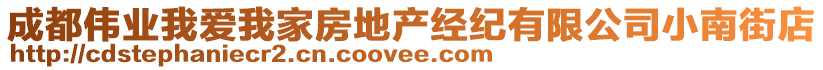 成都偉業(yè)我愛我家房地產(chǎn)經(jīng)紀有限公司小南街店