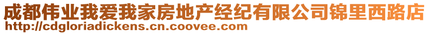 成都偉業(yè)我愛我家房地產(chǎn)經(jīng)紀有限公司錦里西路店