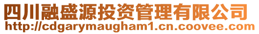 四川融盛源投資管理有限公司