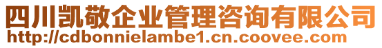 四川凱敬企業(yè)管理咨詢有限公司